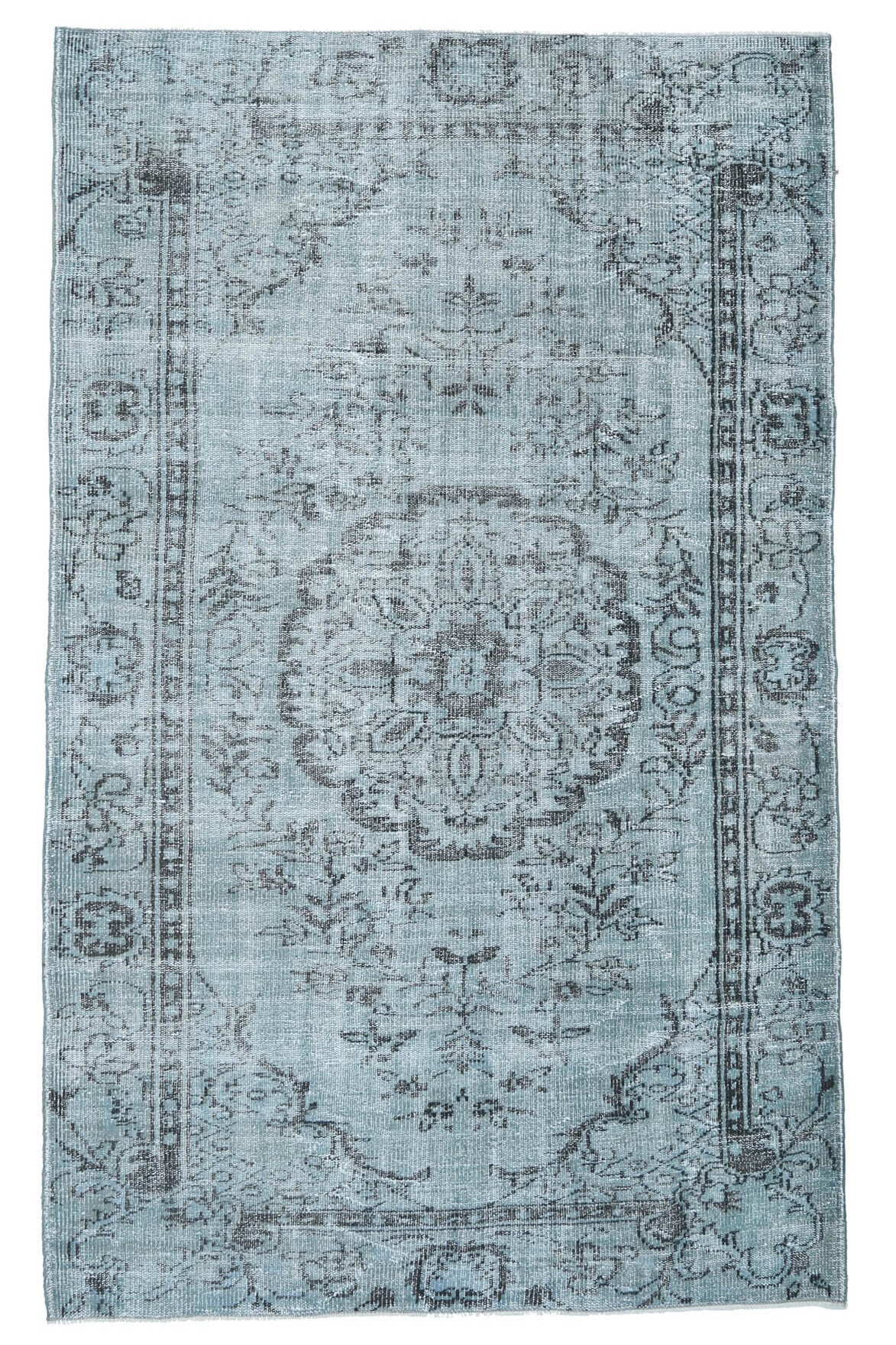 Blue Vintage Area Rug