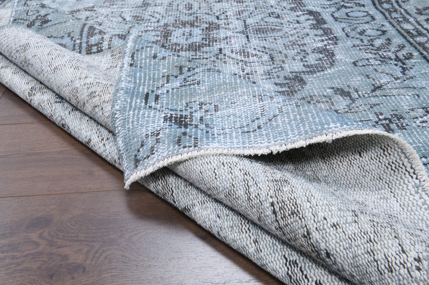 162x266 cm vintage Anatolian area rug – Sahrahayat, low pile, wool