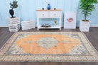Sabahpeyker Oushak Vintage Area Rug by Fame Rugs – one-of-a-kind vintage rug from the 1970s