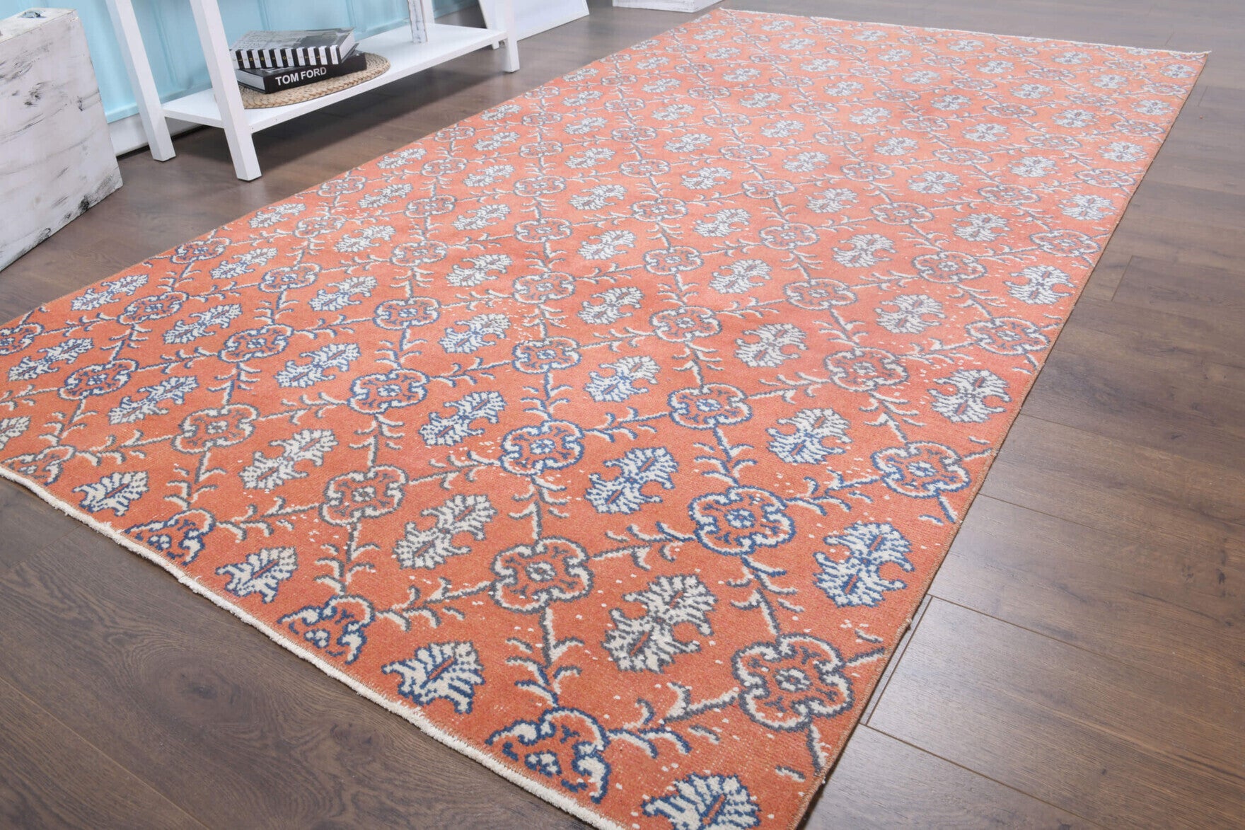 One-of-a-kind 1970s Anatolian vintage area rug in wool, 5' x 9'1"