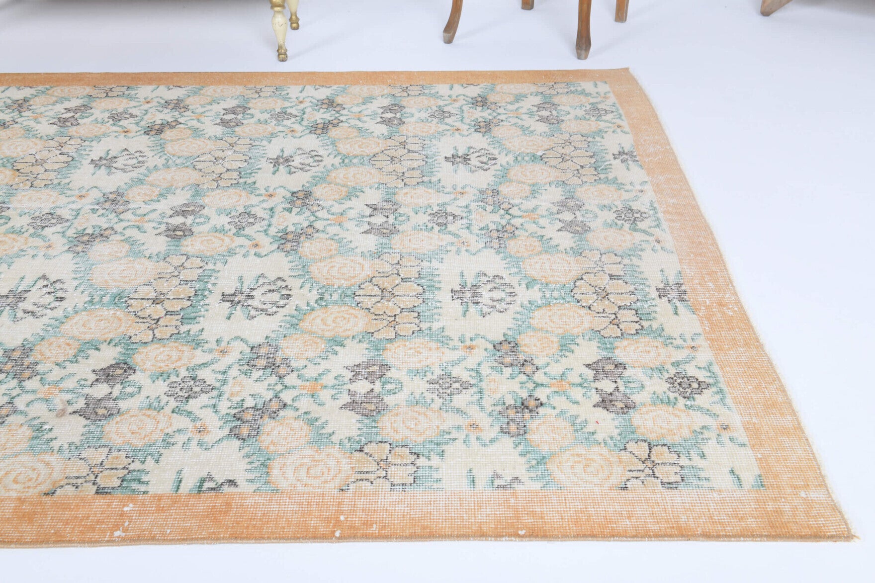 164x277 cm vintage Anatolian area rug – Nino, low pile, wool