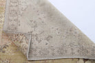 Nevsalnaz rug: 1970s handmade Anatolian rug with oriental motifs and cotton backing