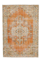 Vintage Oushak Area Rug