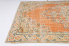 One-of-a-kind 1970s Anatolian vintage area rug in wool, 5'7" x 8'3"