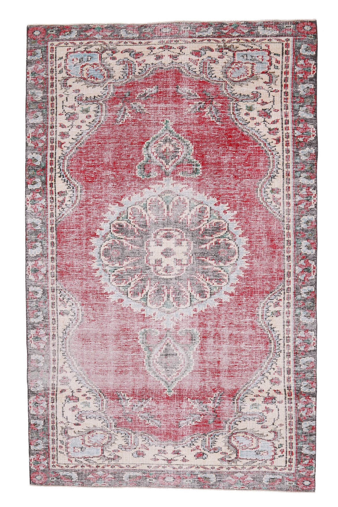 Vintage Anatolian Living Room Rug