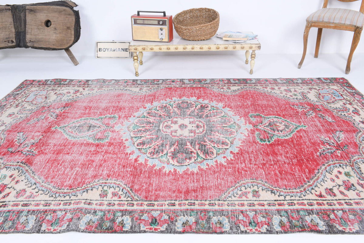 Vintage Anatolian Living Room Rug