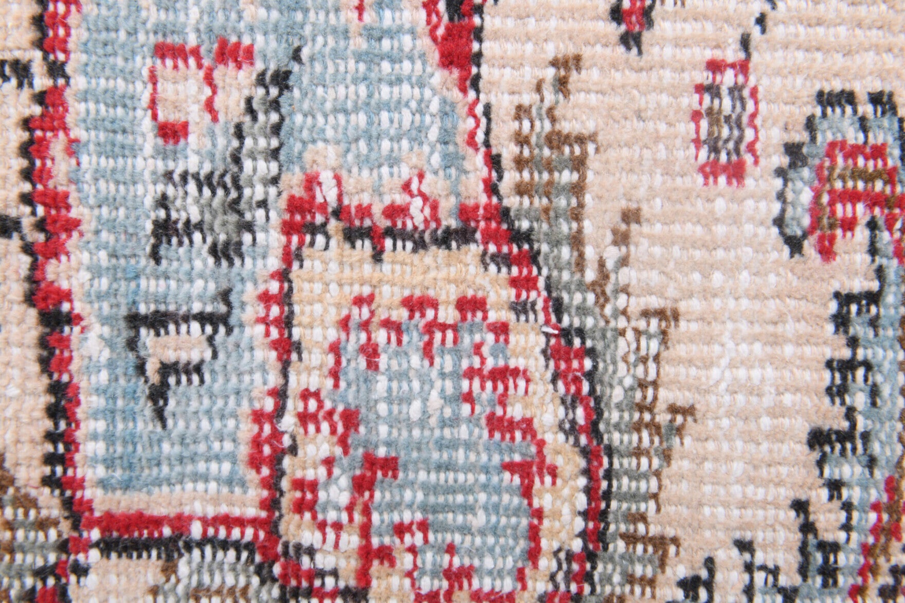 Handmade wool rug from Kurdish Region, Turkey – Vintage Anatolian Living Room Rug 5'4" x 8'10"