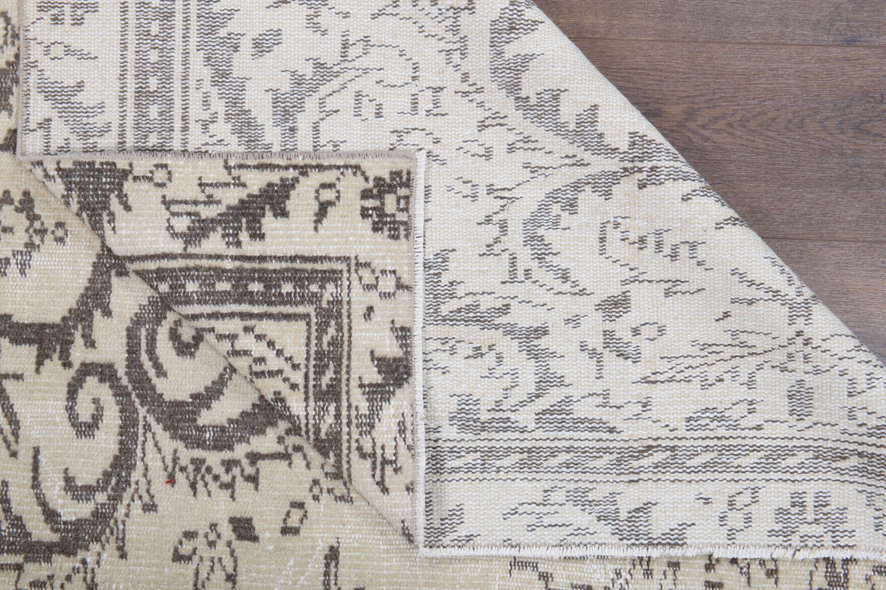 Nedimsad – vintage oriental medallion rug for living room or bedroom, 5'1" x 8' (154x245 cm)