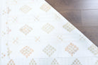 Sevdaumut kilim: 1960s handwoven flatweave Anatolian kilim with ikat motifs