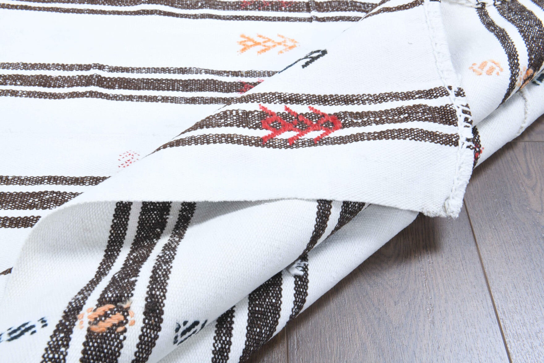 165x260 cm vintage Anatolian kilim rug – Serinsever, flatweave, wool