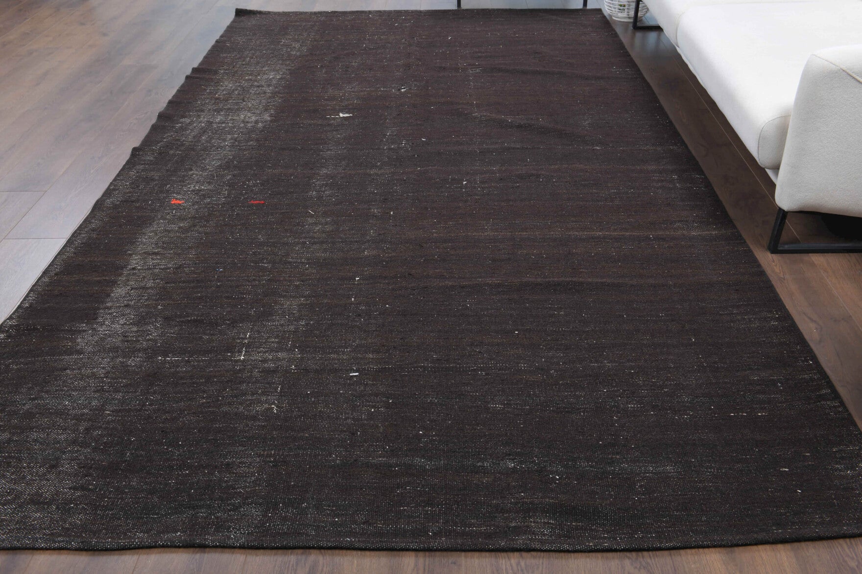 One-of-a-kind 1960s Anatolian vintage kilim rug in wool, 6'5" x 10'10"