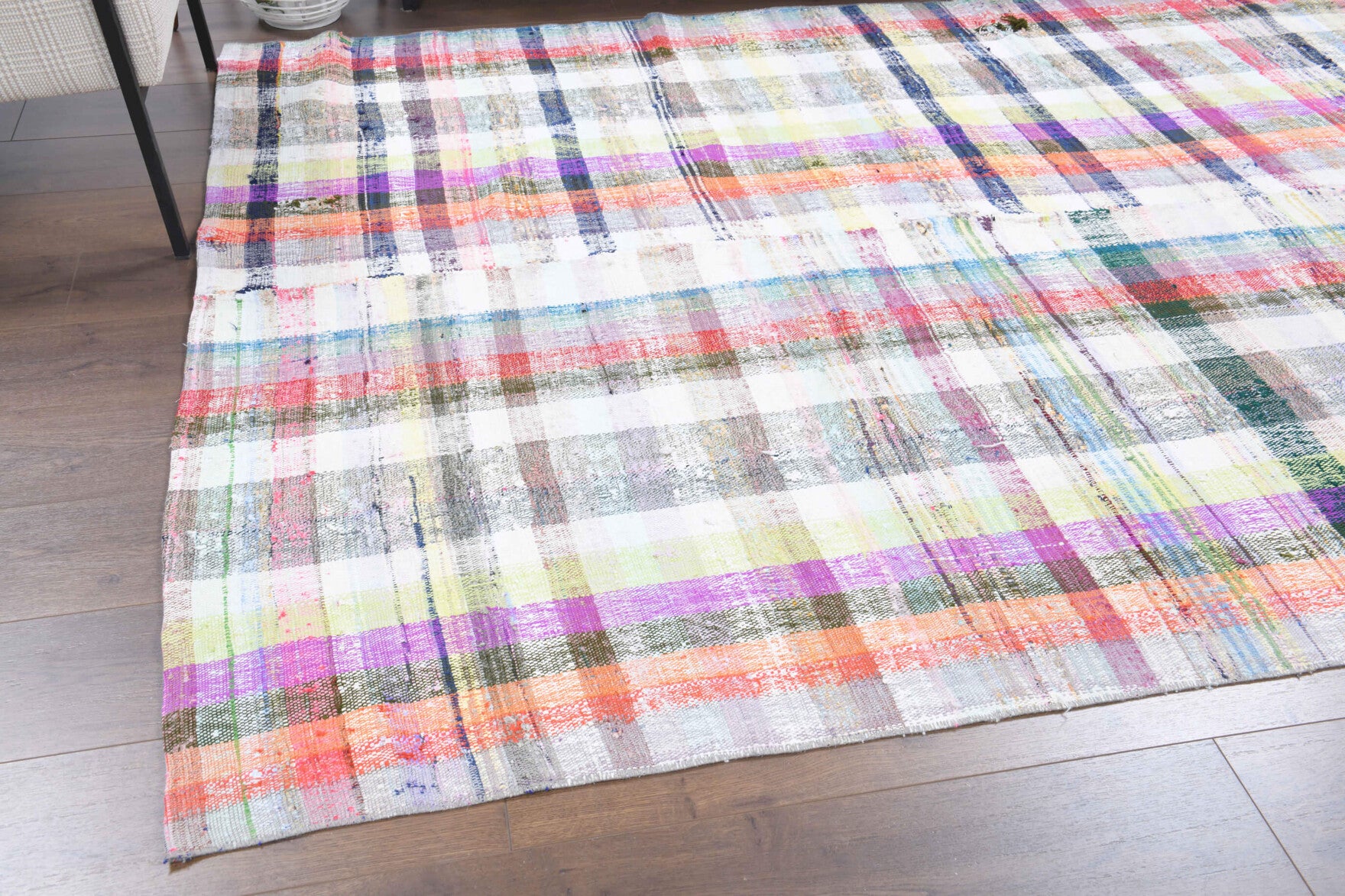 182x310 cm vintage Anatolian kilim rug – Seherter, flatweave, wool