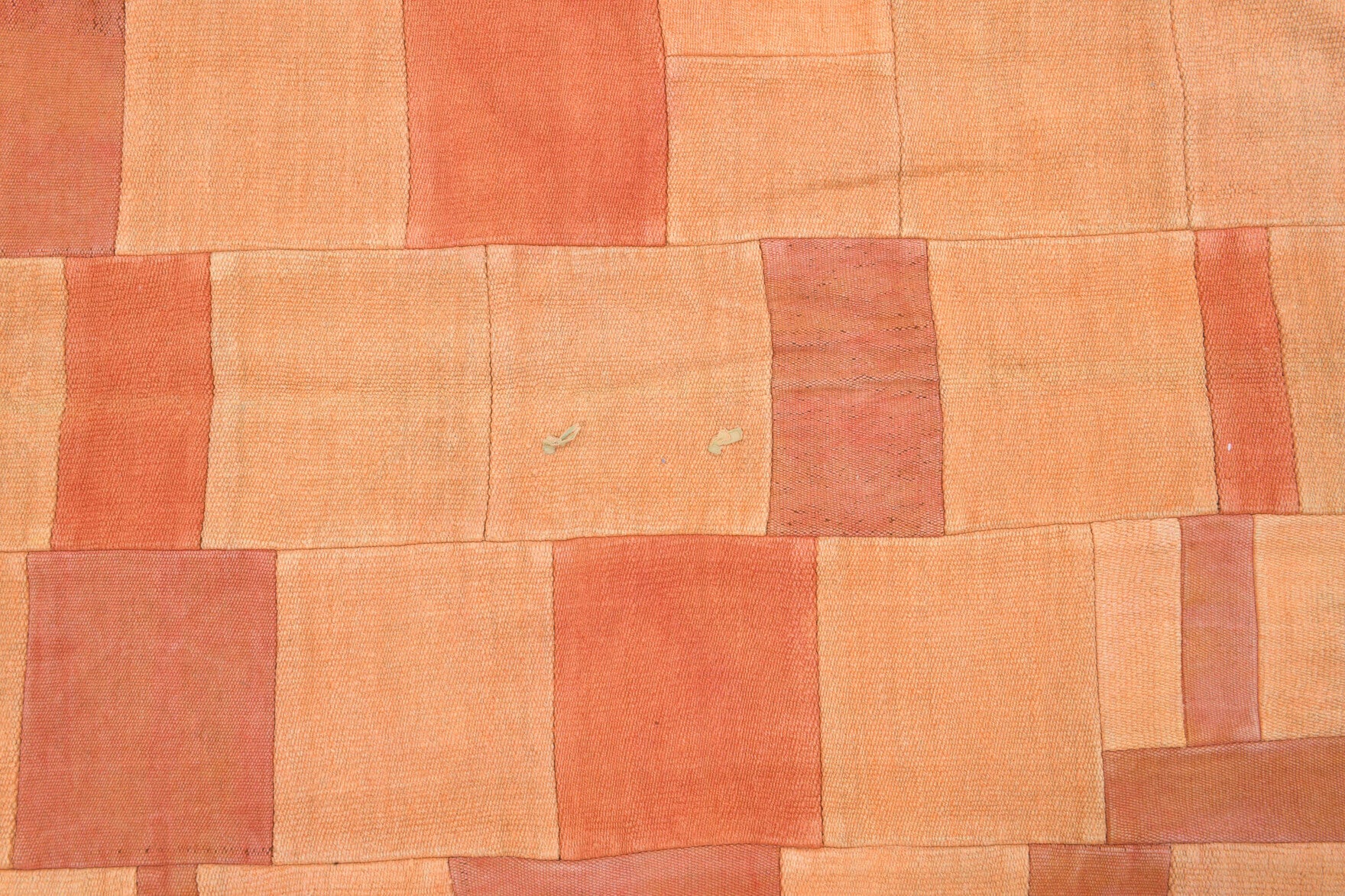 One-of-a-kind 1970s Anatolian vintage kilim rug in wool, 6'3" x 7'7"