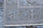 Vintage Oushak Blue Area Rug