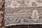 Brown Oushak Vintage Area Rug