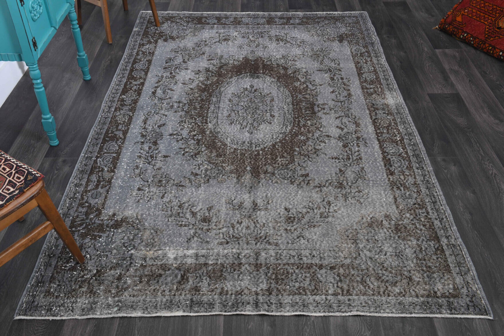 Vintage Oushak Area Rug