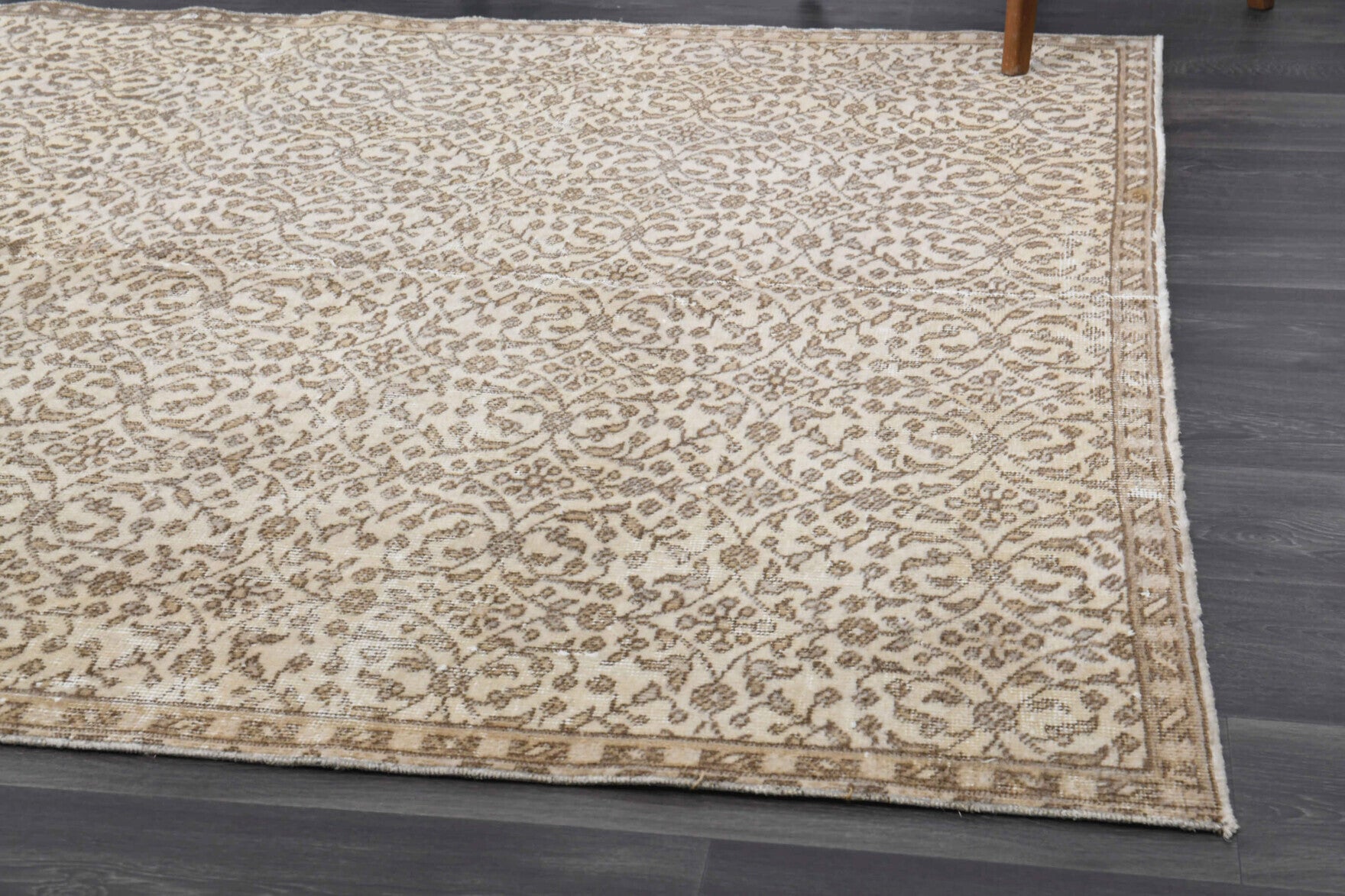 173x273 cm vintage Anatolian area rug – Melisperi, low pile, wool