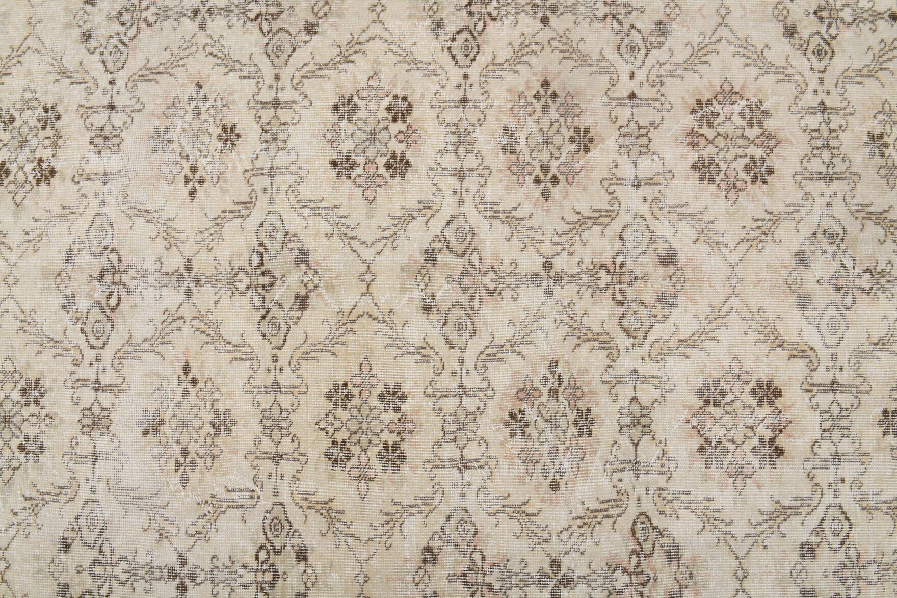 Mid 20th Century Hereke Area Wool Rug