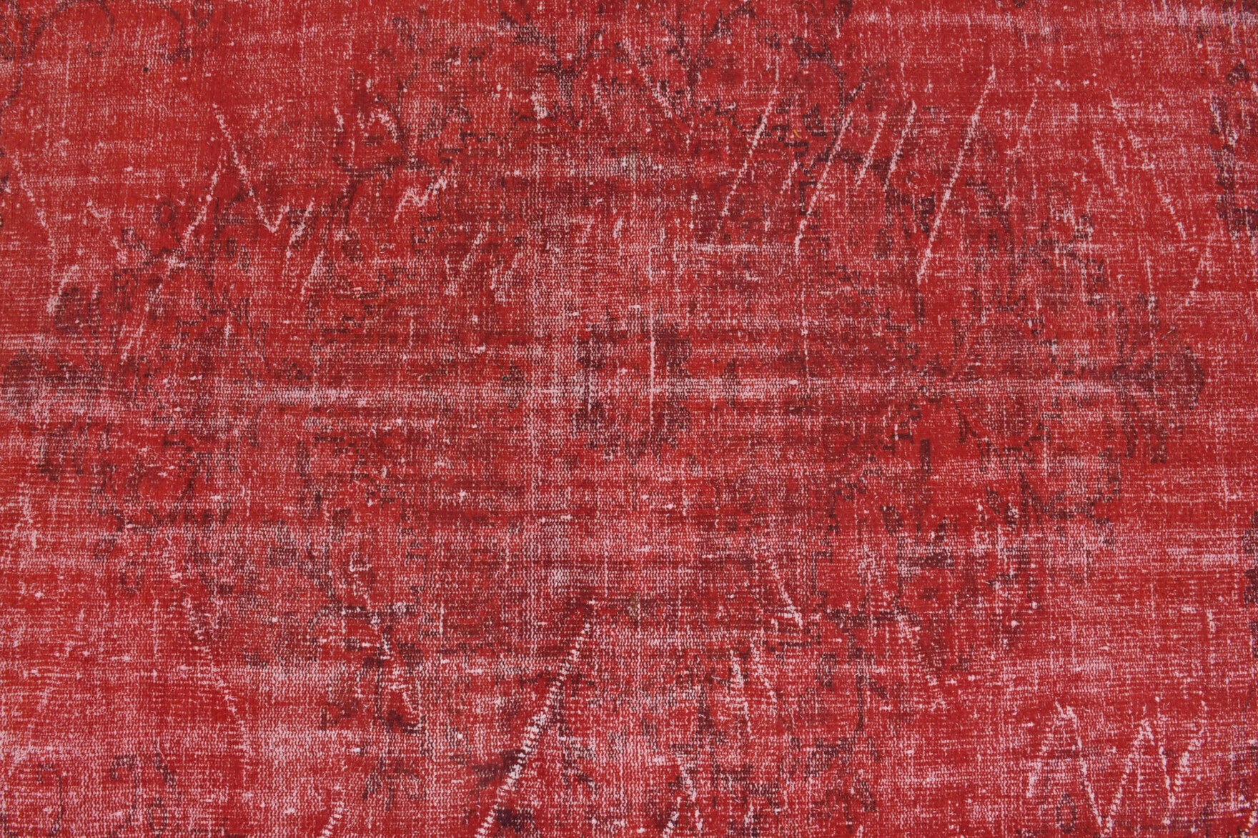 Vintage Red Oriental Area Rug