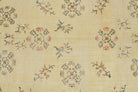 Beige Vintage Oushak Area Rug