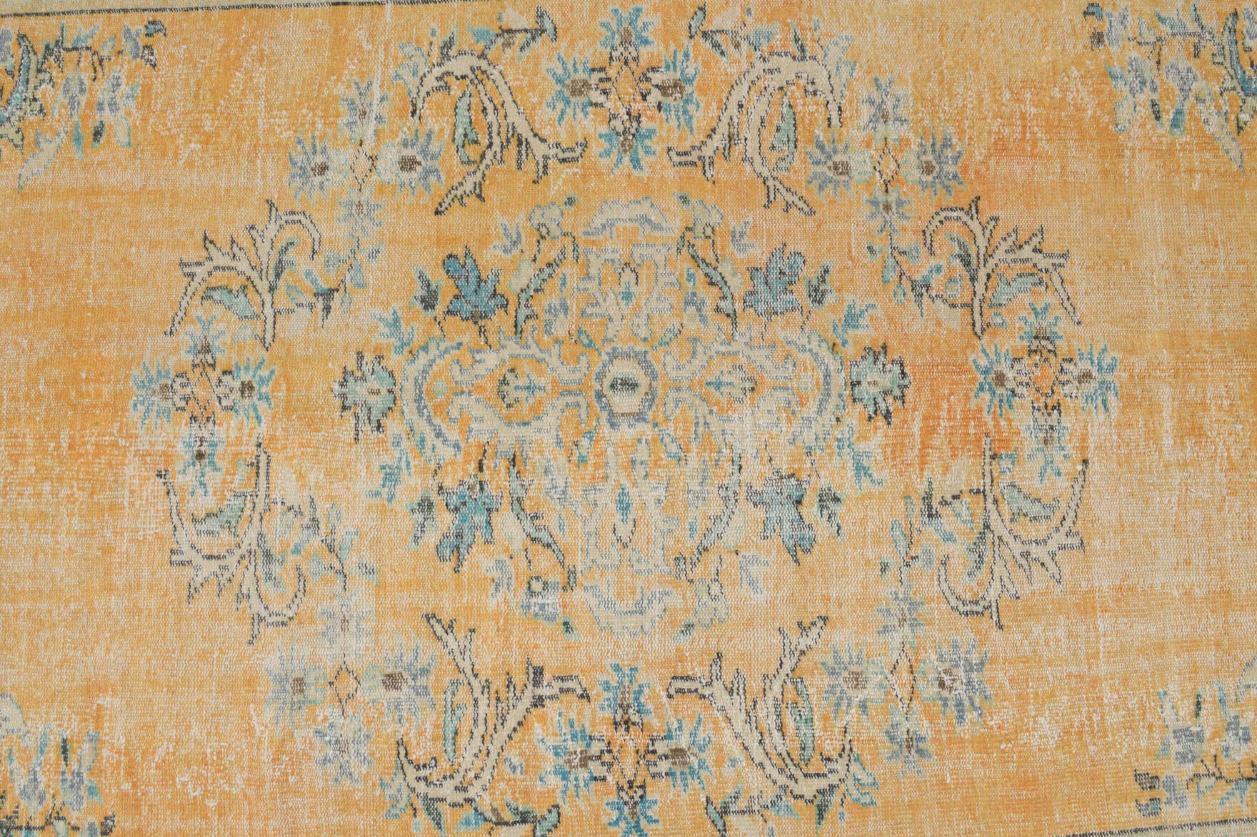 Handmade wool rug from Anatolia, Turkey – Oriental Anatolian Vintage Area Rug 5'11" x 9'11"