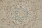 Handmade wool rug from Anatolia, Turkey – Mid 20th Century Antique Wool Oushak Rug 6'4" x 9'10"