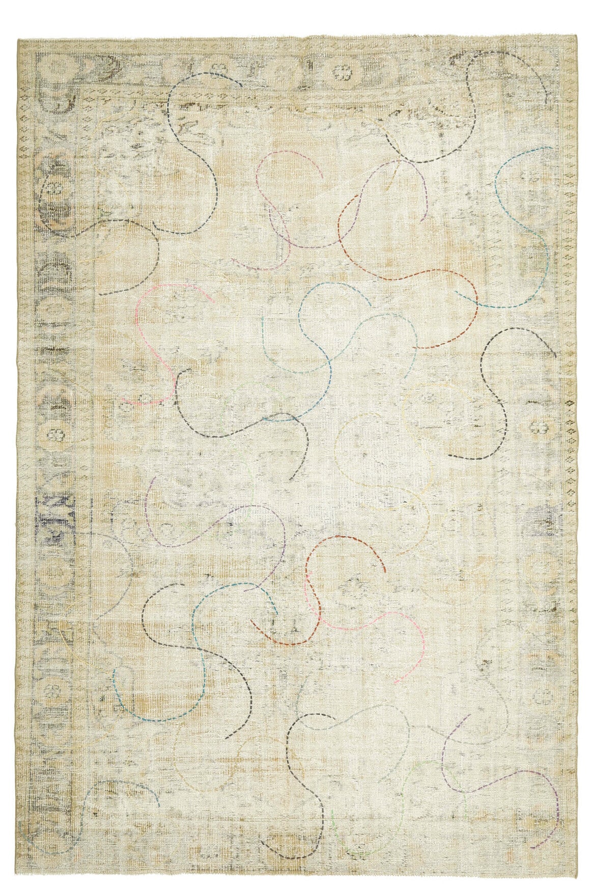 Designer&prime;s Choice - Vintage Area Anatolian Carpet