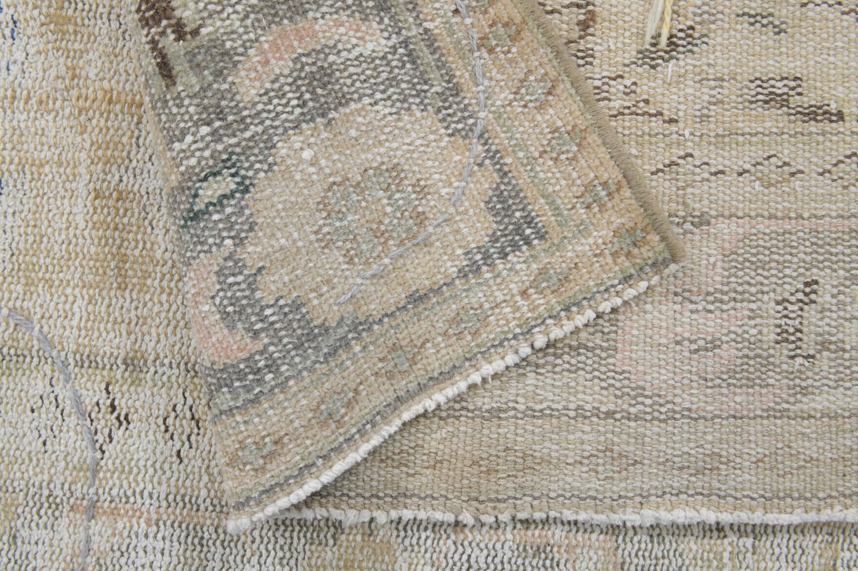 Handmade wool rug from Anatolia, Turkey – Vintage Area Anatolian Carpet 6'3" x 9'4"
