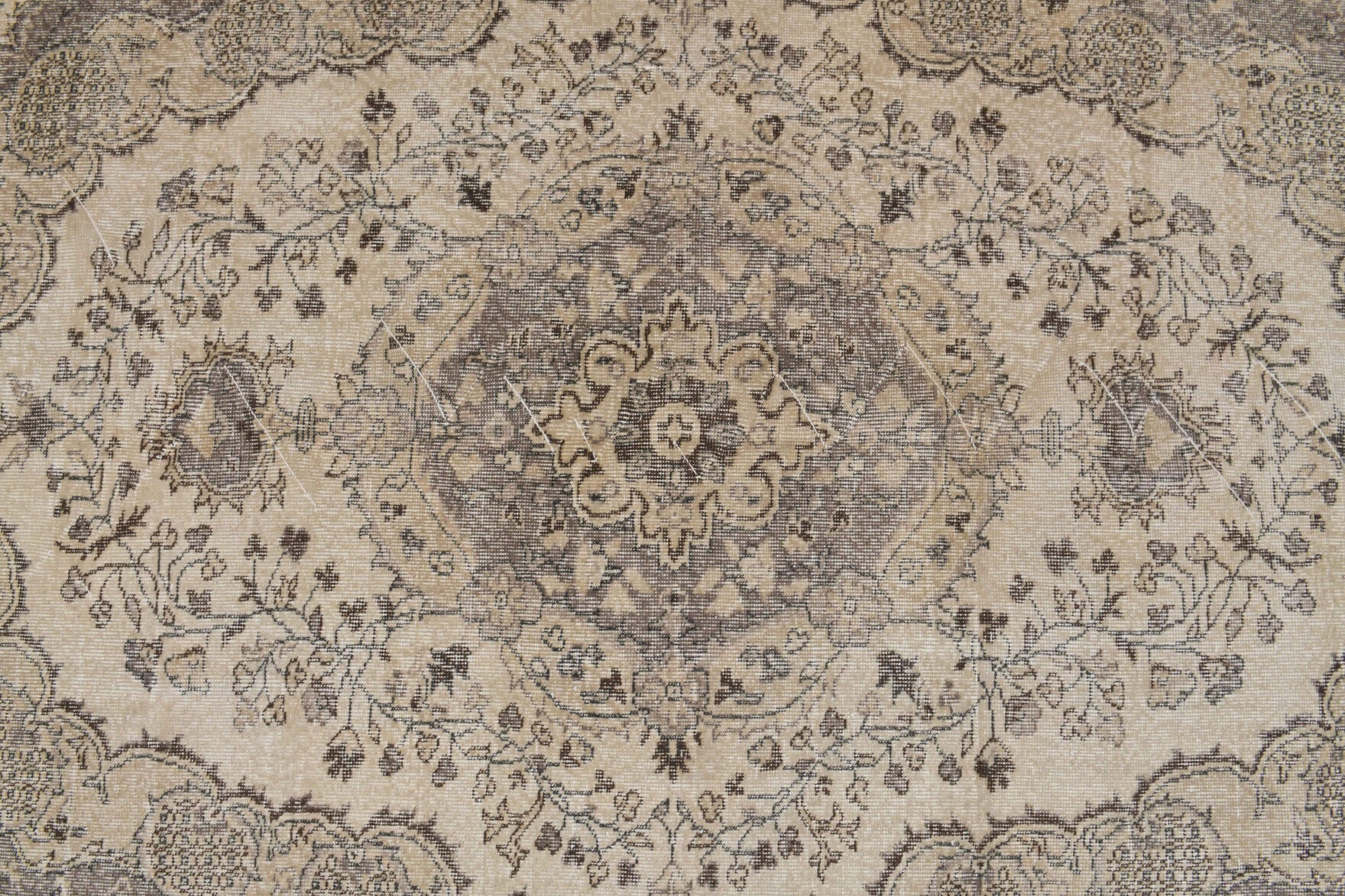 210x299 cm vintage Anatolian area rug – Ceylansultan, low pile, wool