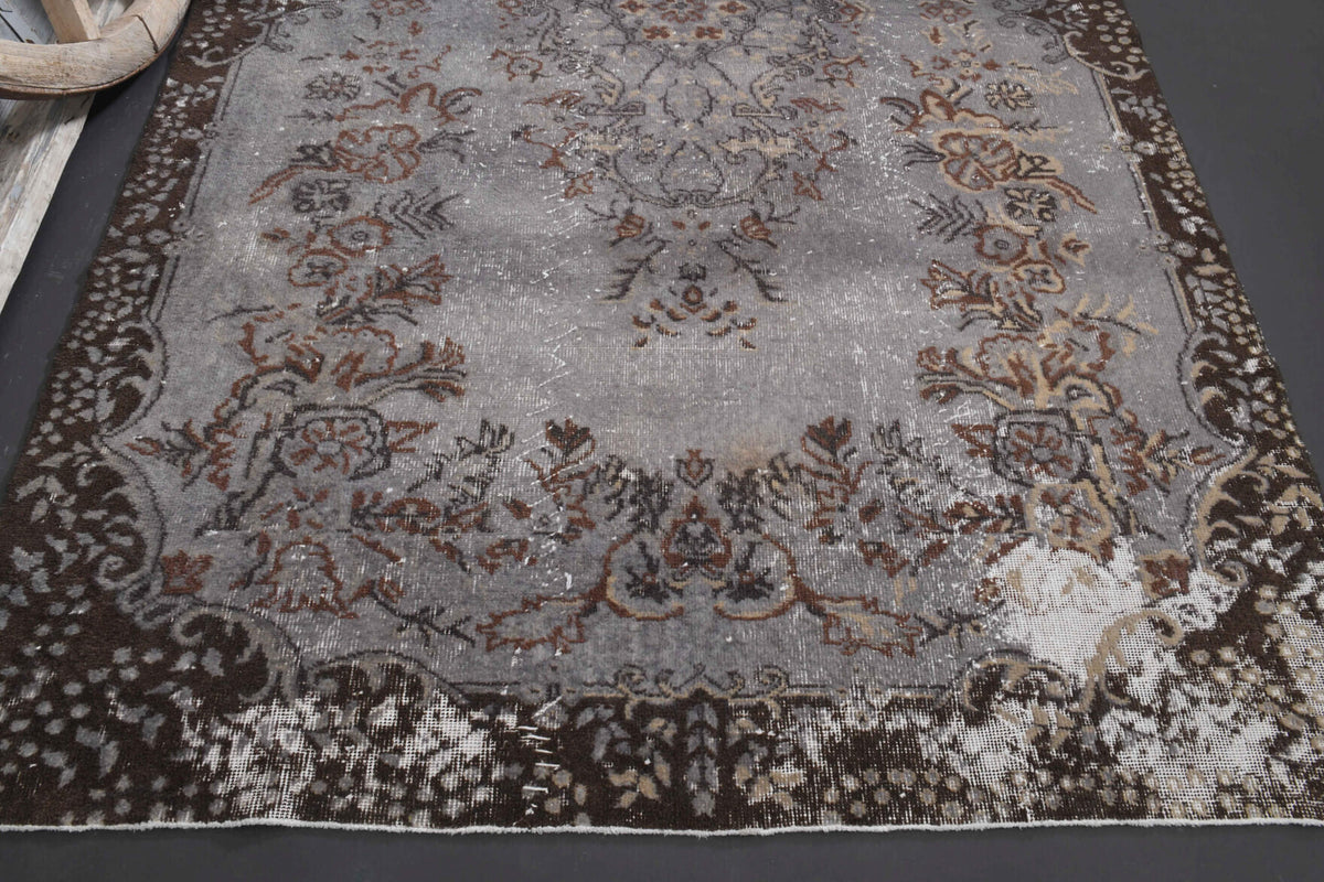 178x288 cm vintage Anatolian area rug – Baharpare, low pile, wool