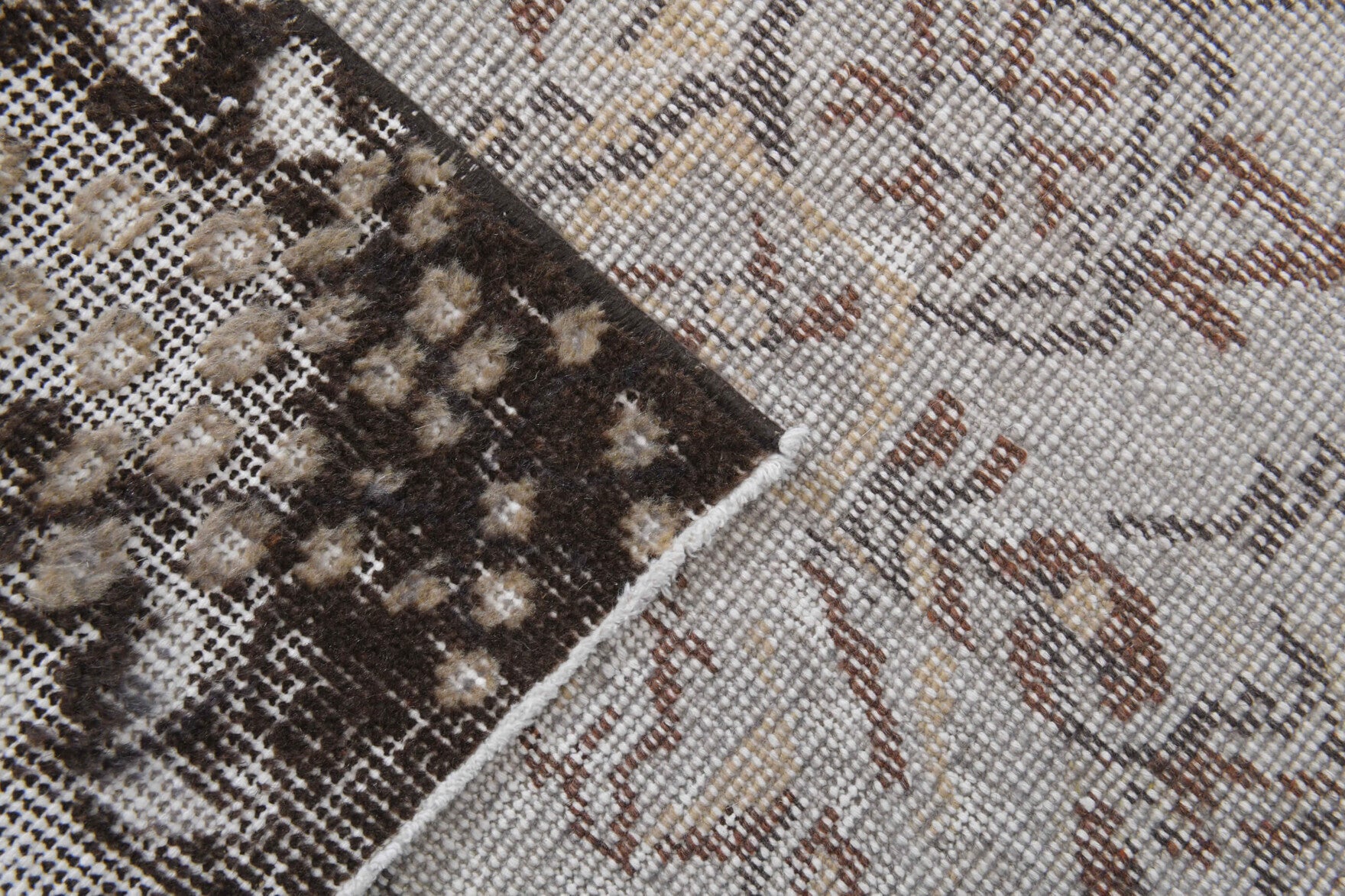6x9 Vintage Gray Anatolian Rug