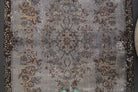 Hand-crafted Anatolian vintage rug Baharpare in wool, 1970s