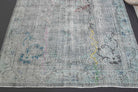 176x284 cm distressed vintage Anatolian area rug – Pervalale, low pile, wool