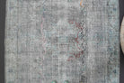 Authentic Anatolian distressed vintage area rug (1950s) with oriental design – one-of-a-kind at Fame Rugs