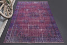 Vintage  Anatolian Purple Area Rug
