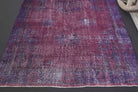 Vintage  Anatolian Purple Area Rug
