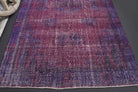 Vintage  Anatolian Purple Area Rug