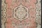 Vintage Orange Area Anatolian Rug