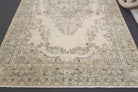 Vintage Oushak Handmade Wool Rug