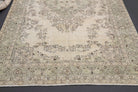 Vintage Oushak Handmade Wool Rug