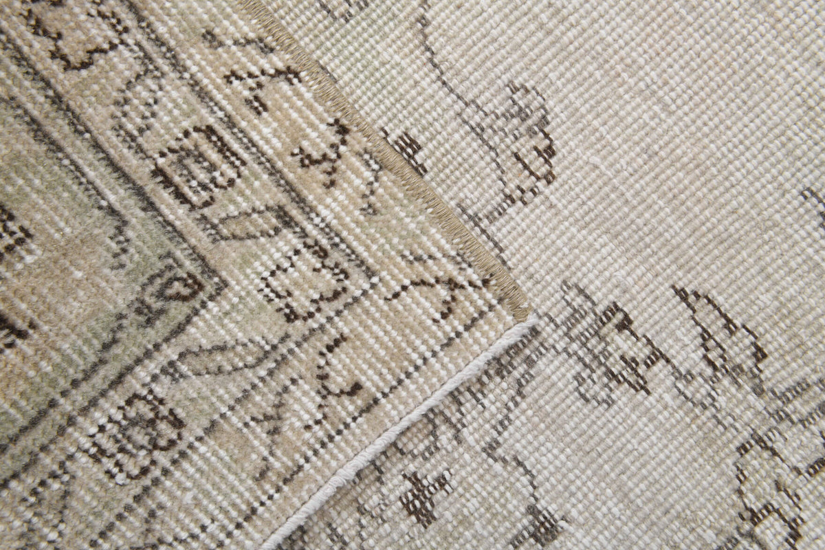 Vintage Oushak Handmade Wool Rug