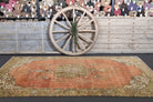 Vintage Anatolian Oriental Area Rug