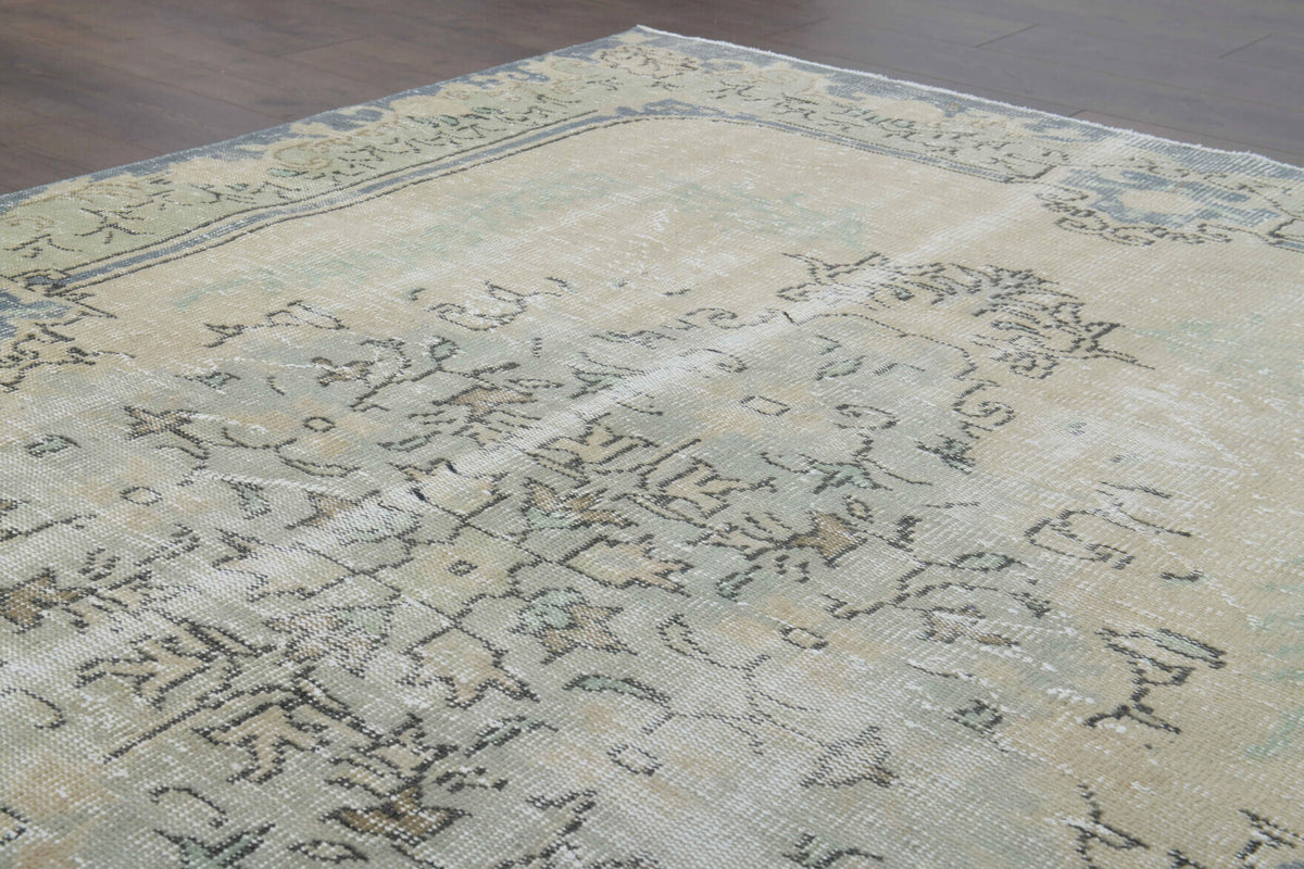 Vintage Oushak Oriental Area Rug