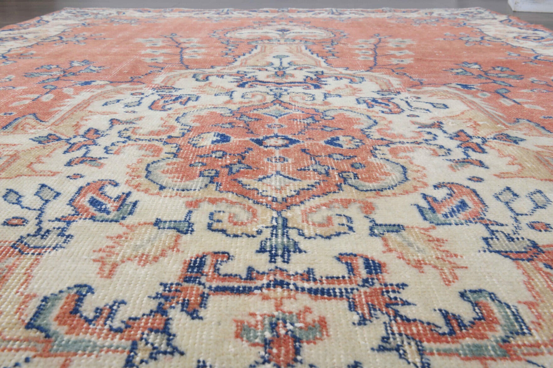 Oushak Oriental Vintage Rug