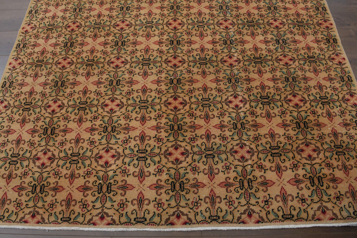 Floral Hereke Vintage Area Rug