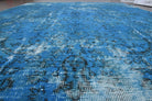 Blue Vintage Area Oushak Rug