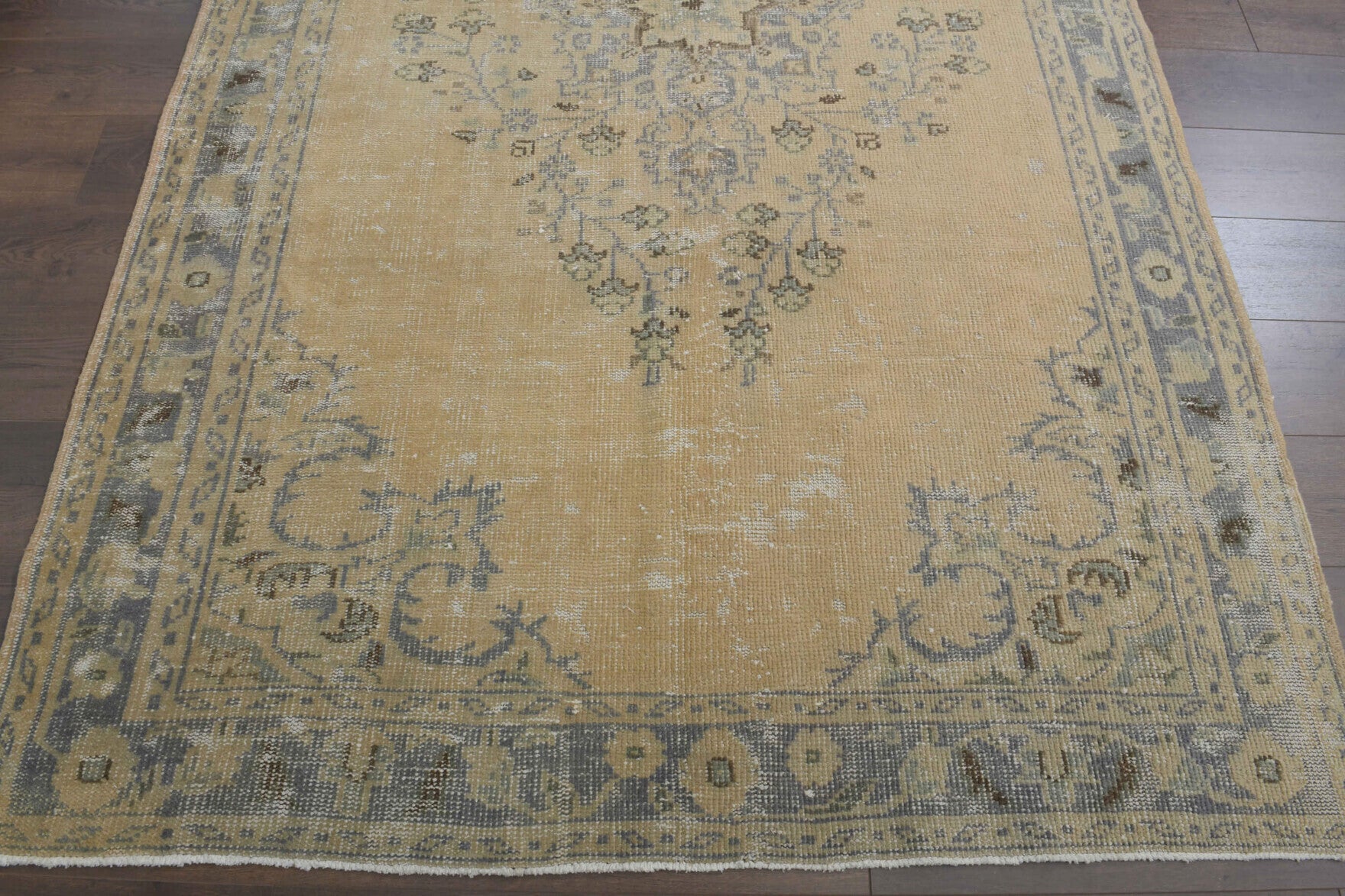 170x275 cm vintage Anatolian area rug – Nigarsel, low pile, wool