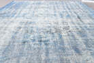 Vintage Oushak Blue Area Rug
