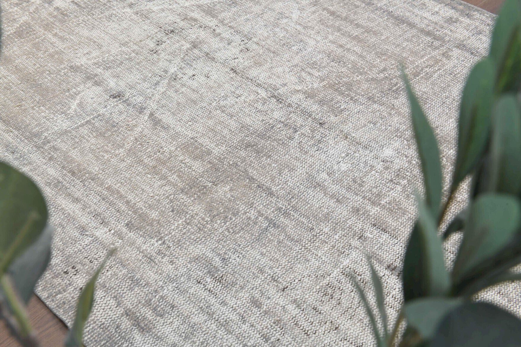 Antique Turkish Oushak Area Rug
