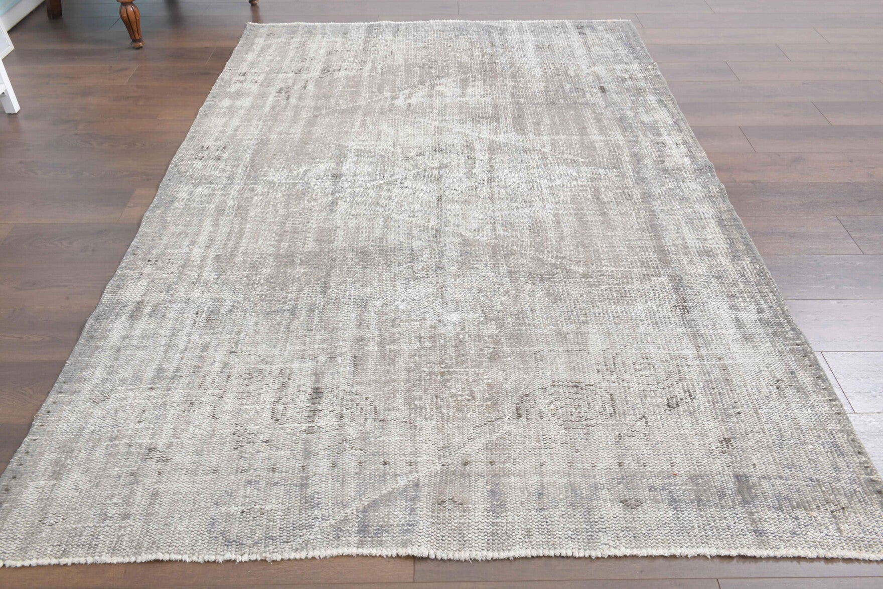 Antique Turkish Oushak Area Rug